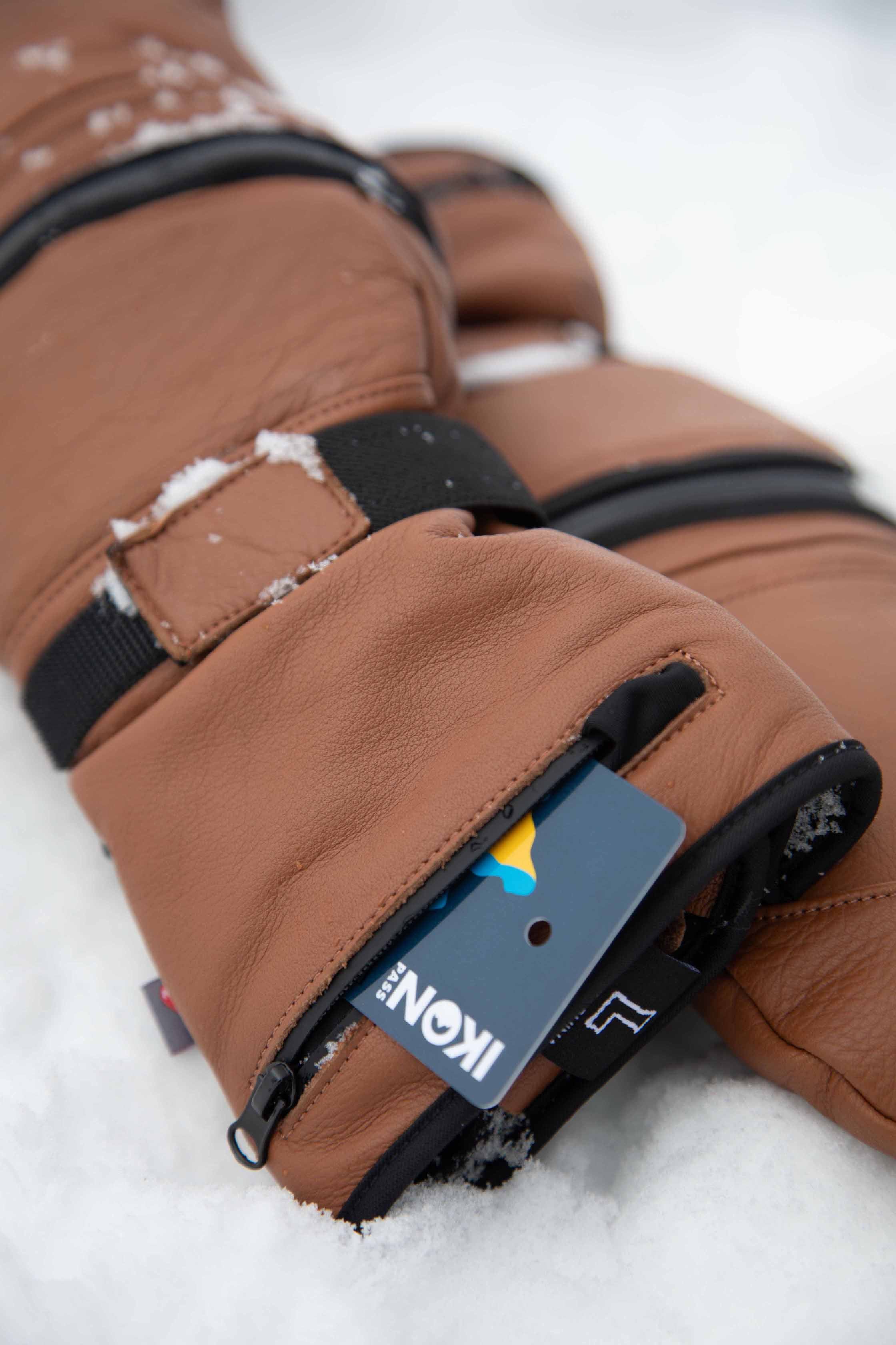 Zombie Mitt Long Cut - Brown