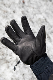 Ghoul Leather Glove - Black