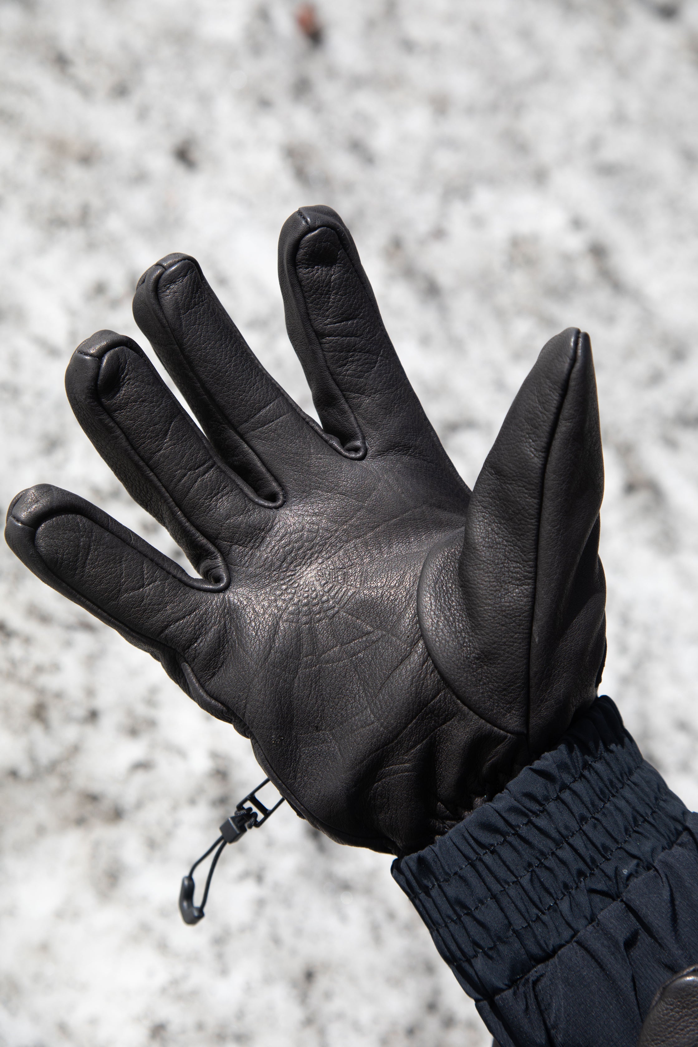 Ghoul Leather Glove - Black