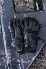Ghoul Leather Glove - Black