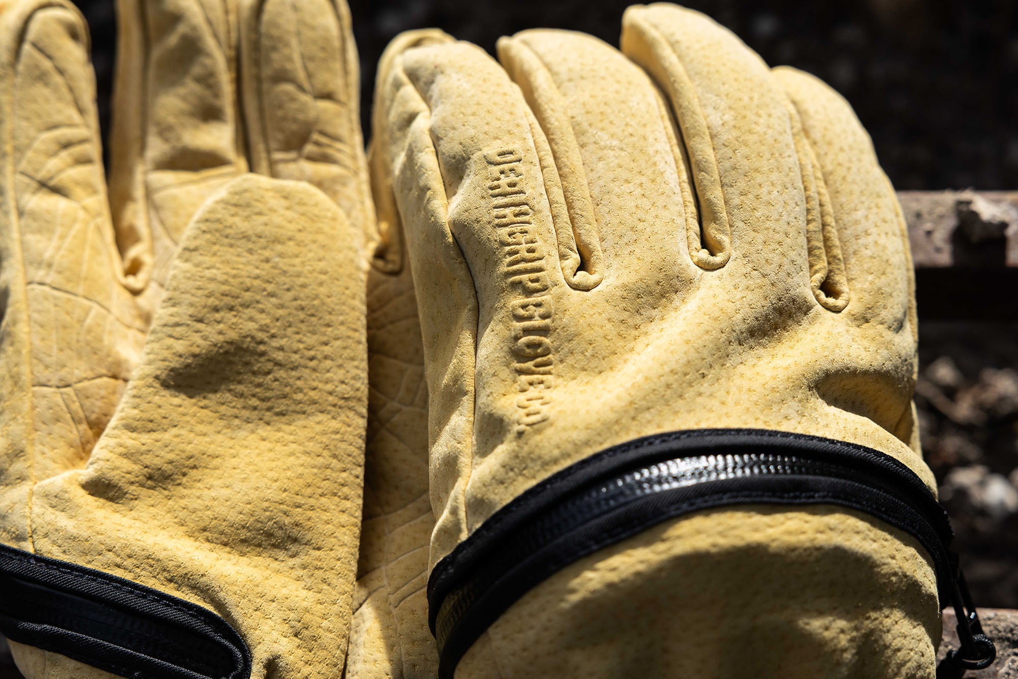Ghoul Leather Glove - Tan