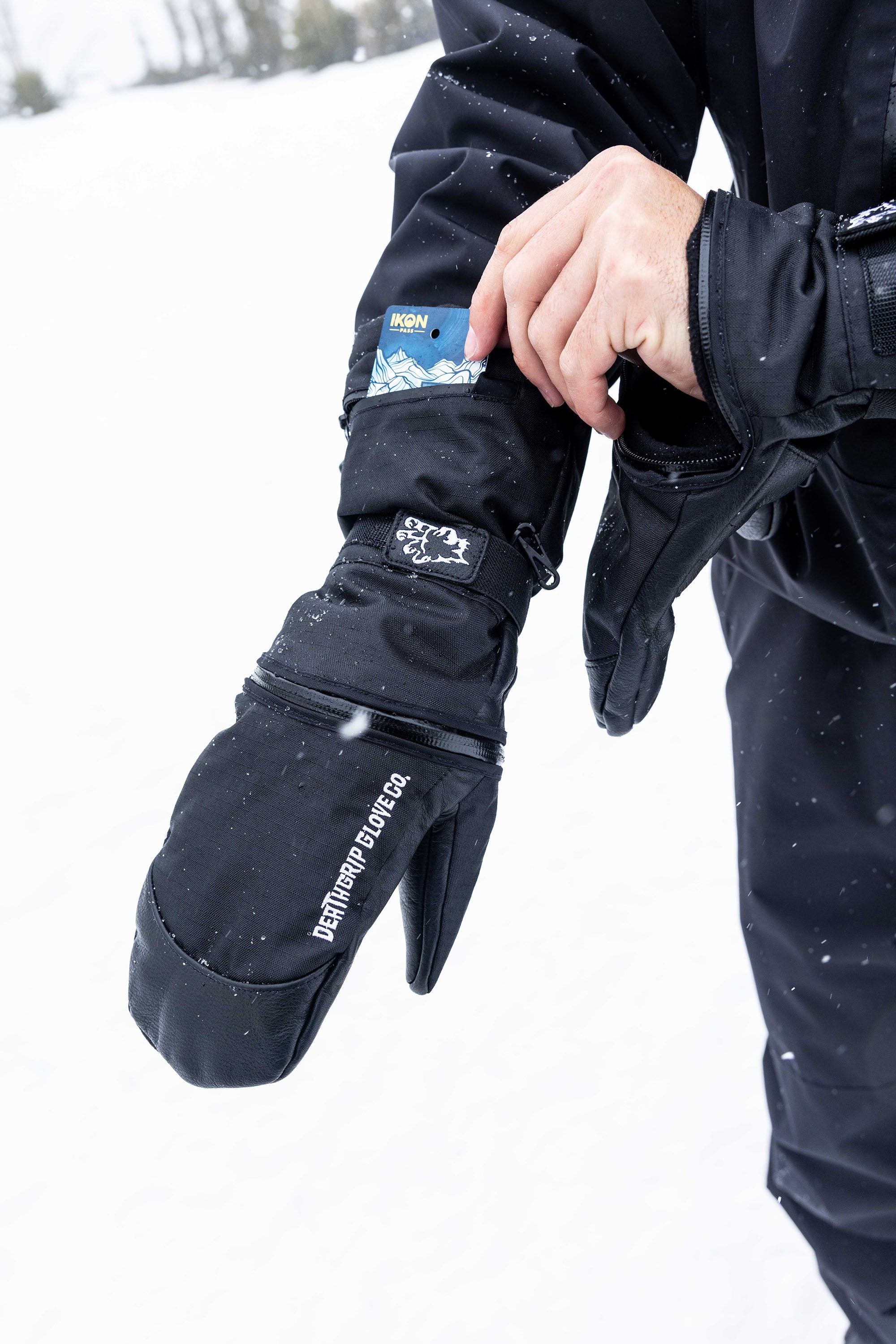 Werewolf Mitt Long Cut - Black