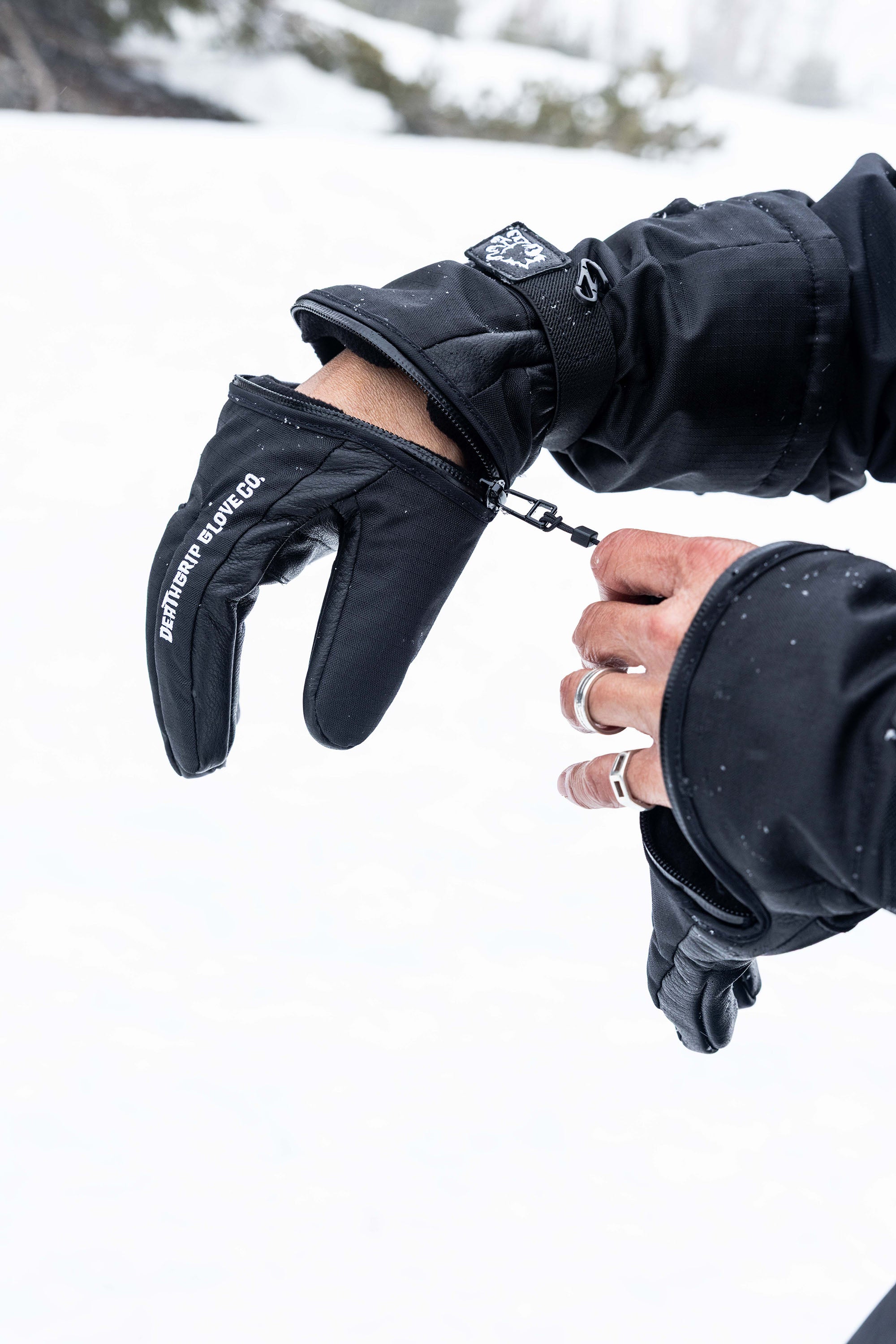 Werewolf Glove Long Cut - Black – DEATHGRIP GLOVE CO.