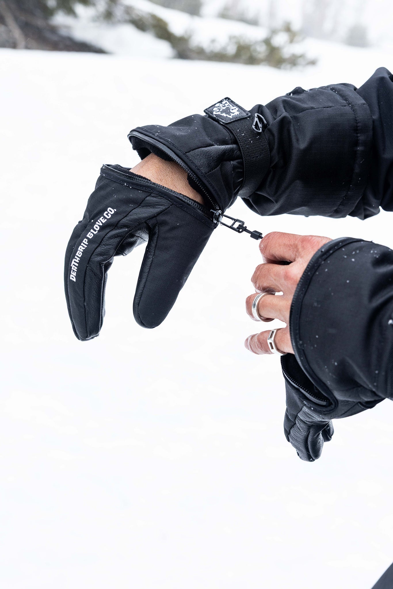 Werewolf Glove Long Cut - Black – DEATHGRIP GLOVE CO.