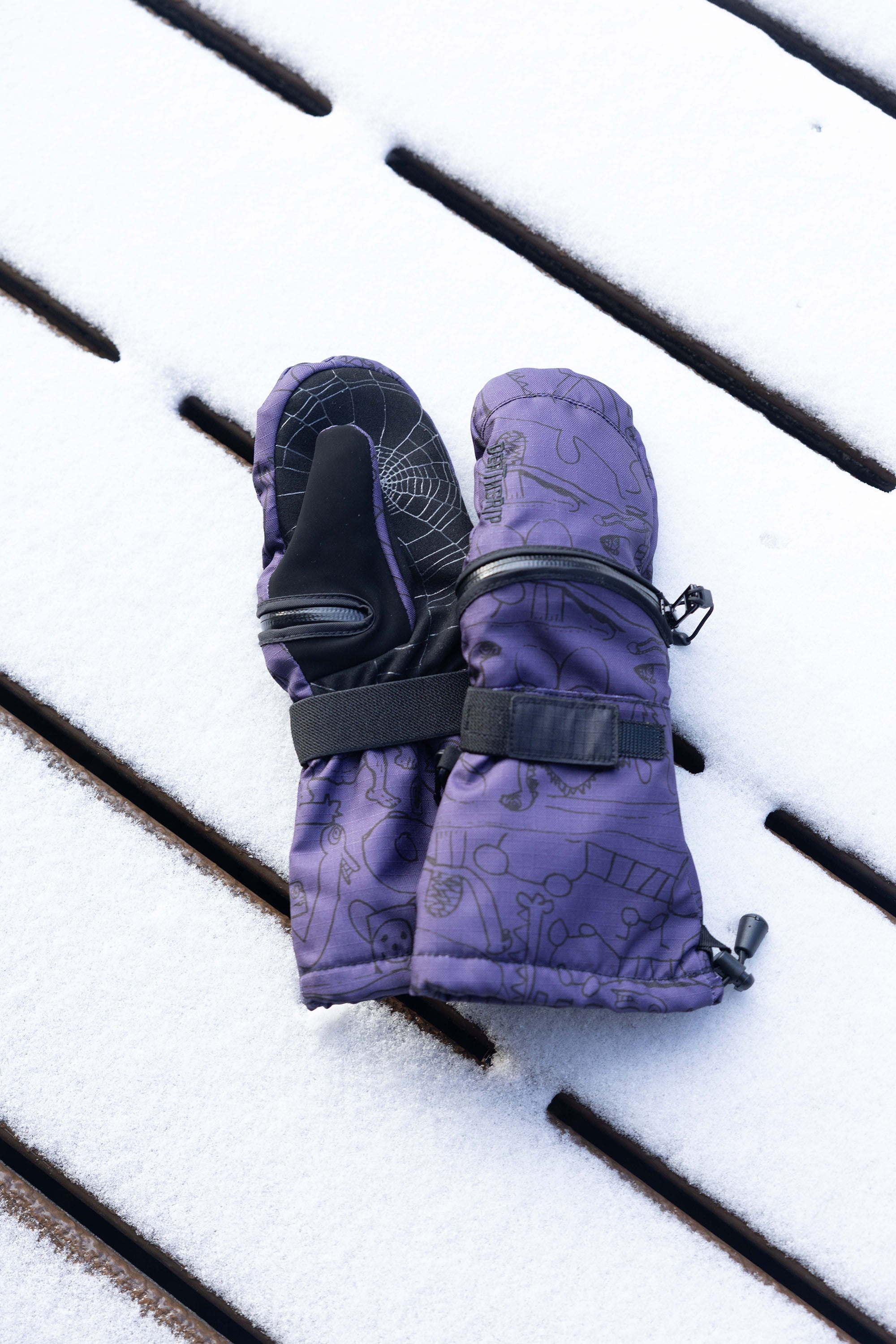 Gremlin Mitt - Max / Purple