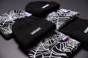 DEATHGRIP Spiderweb Beanie