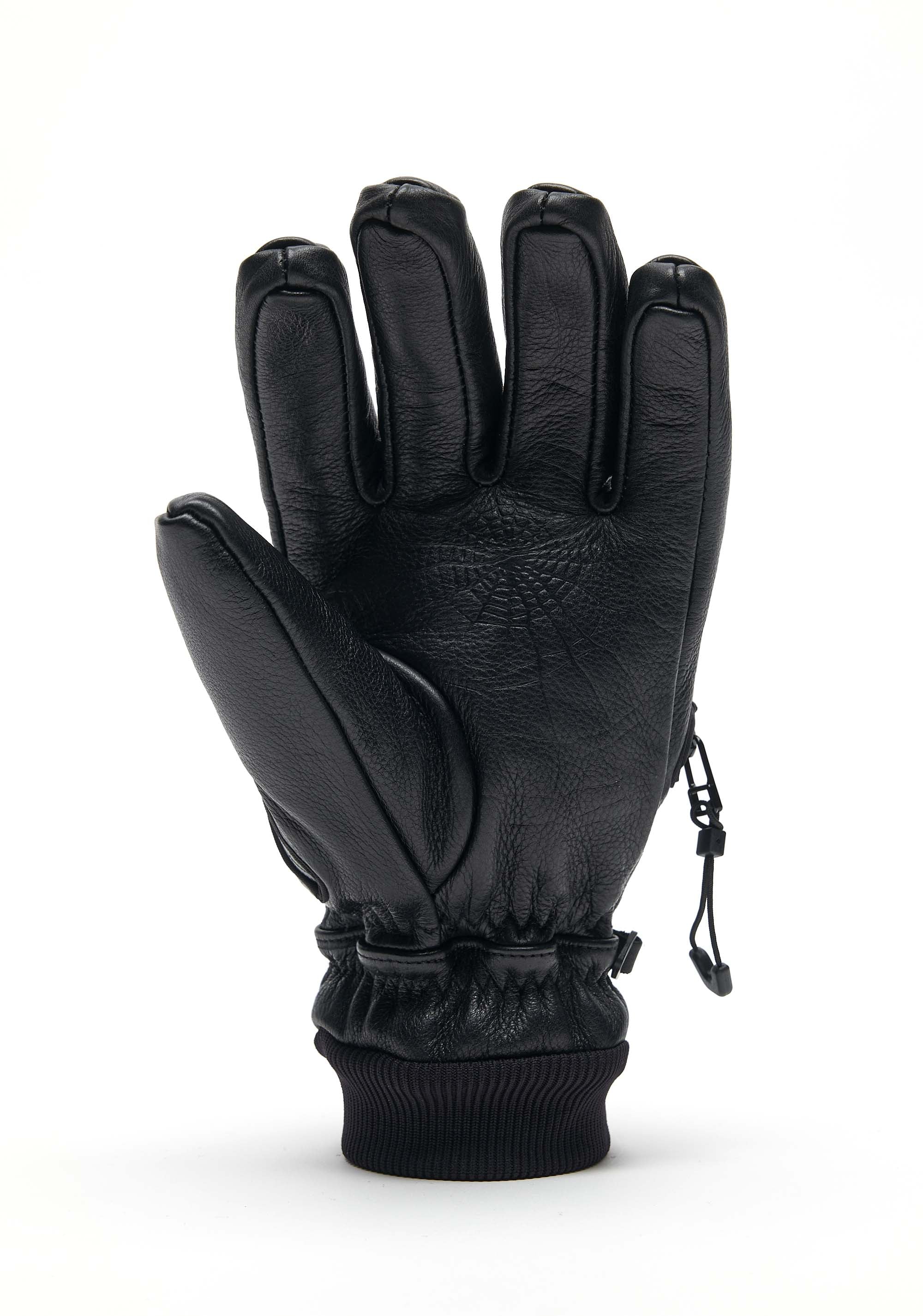 Ghoul Leather Glove - Black