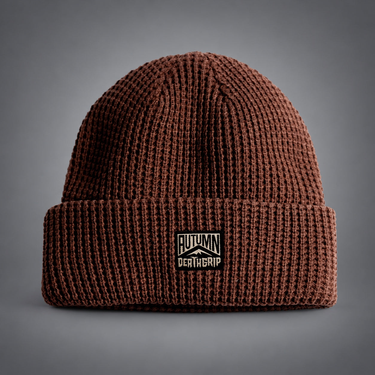  AUTUMN BEANIE - BROWN — F26 square product photo
