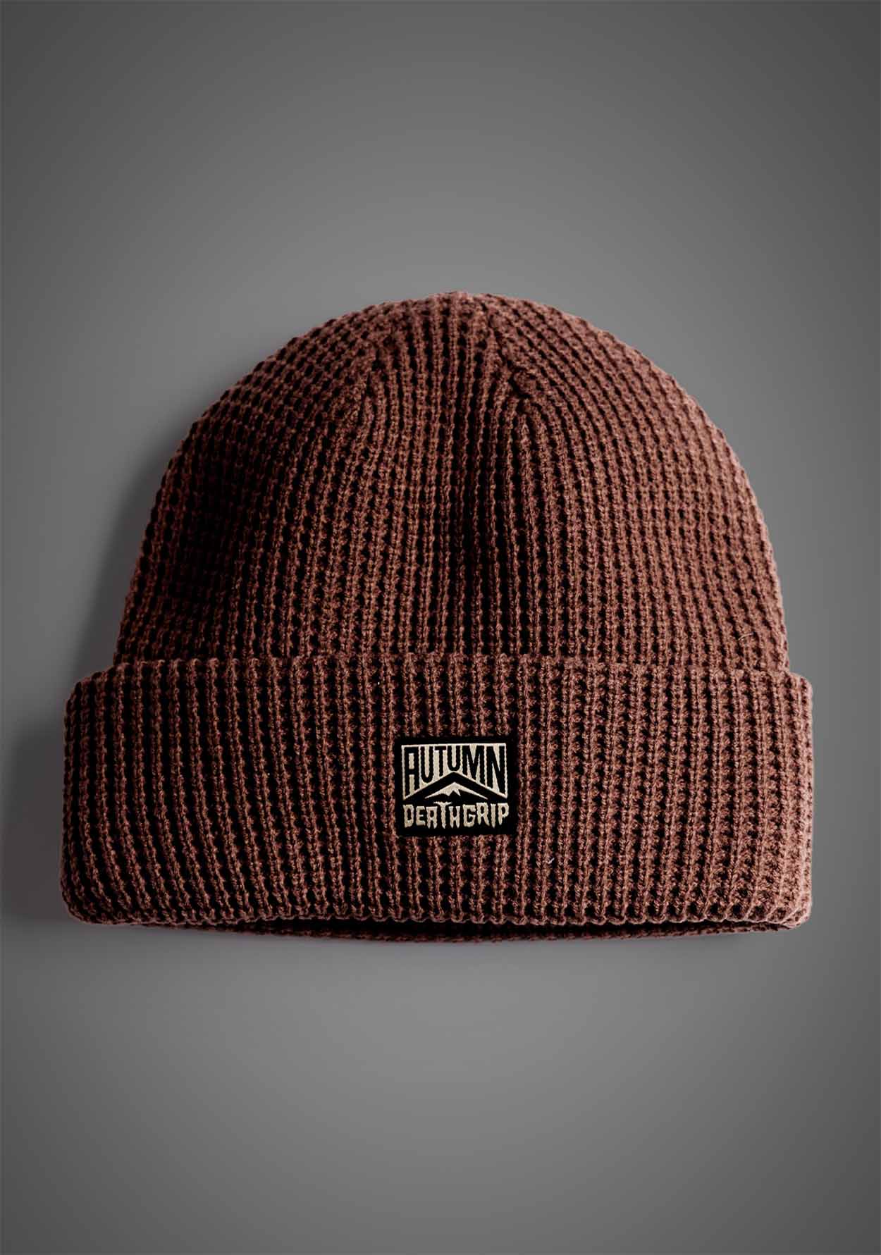 DEATHGRIP / AUTUMN BEANIE - BROWN