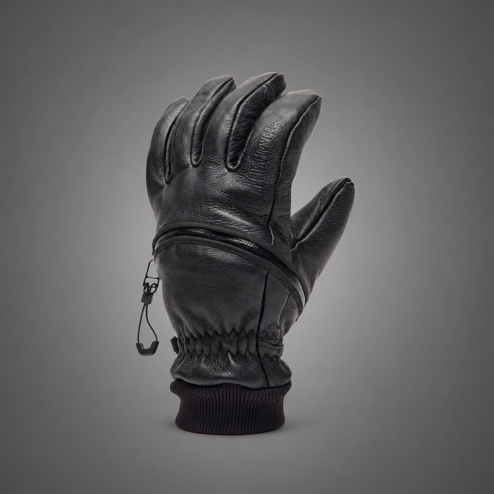 Ghoul Leather Glove - Black