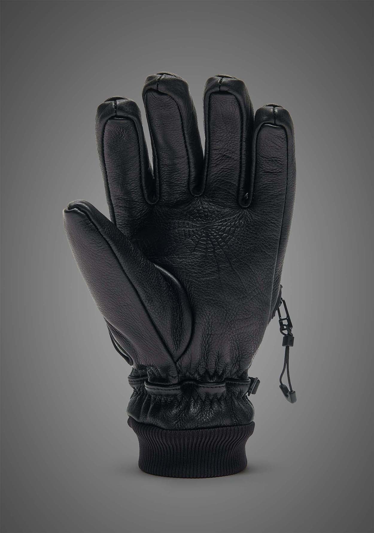 Ghoul Leather Glove - Black