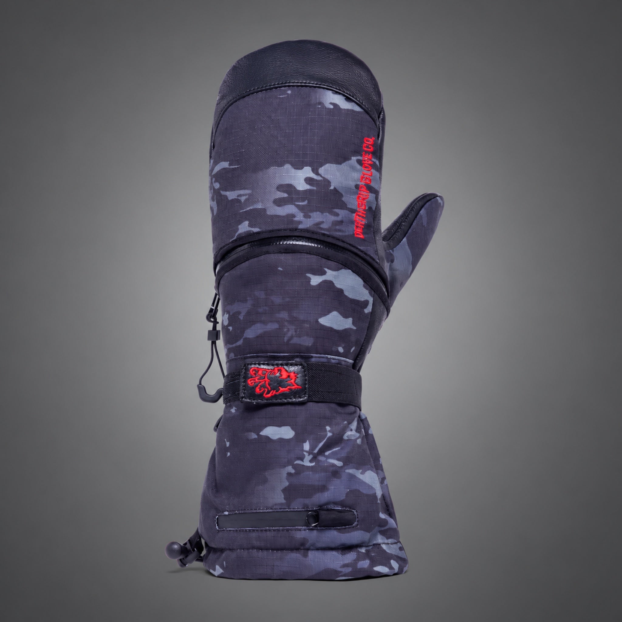 Werewolf Mitt Long Cut - Black Camo